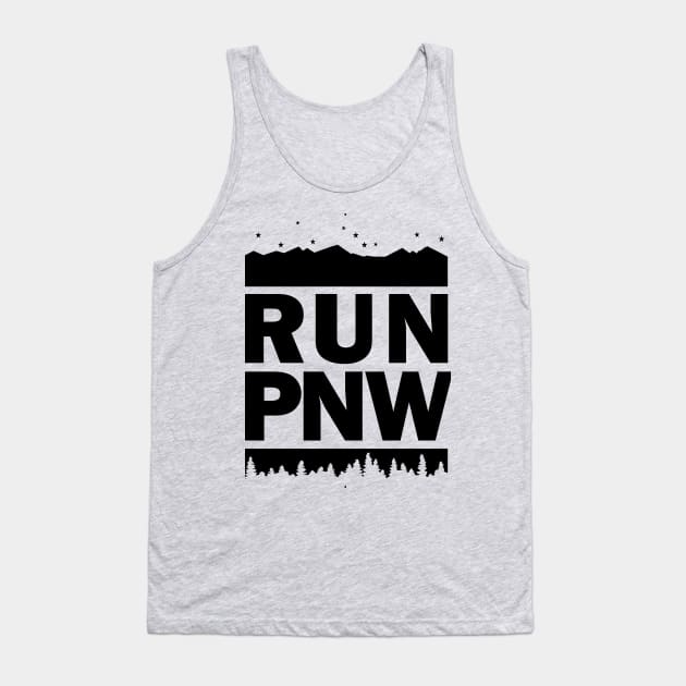 RUN PNW Tank Top by runningevolution